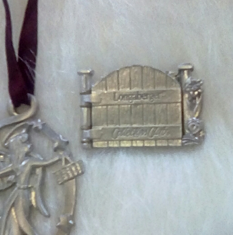Longaberger Ornament and Cottage Gate pin. - Picture 3 of 7